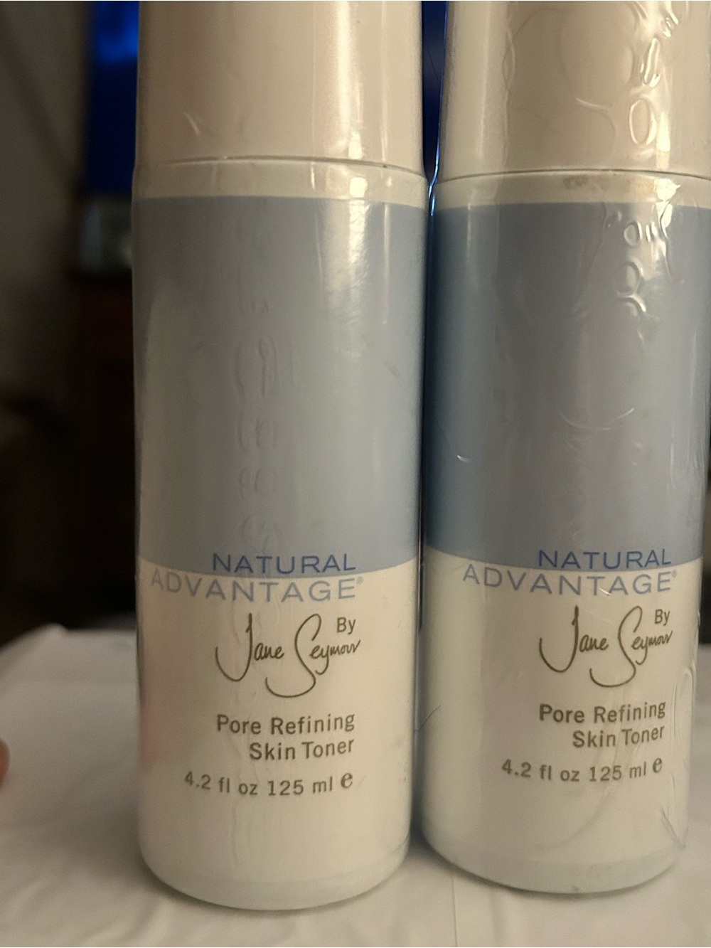 Lot Of 2 Natural Advantage By Jane Seymour All Day Moisture SPF 15 - 4 oz - NEW
